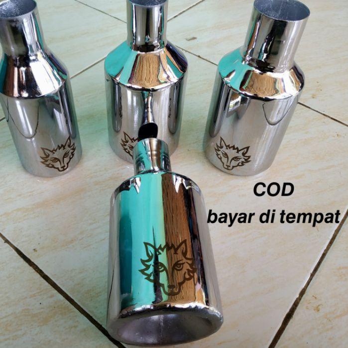 {Original} knalpot serigala srigala guk guk l300 elf ragasa traga umplung canter hino dyna panther g