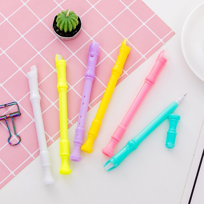 

Pulpen Unik / Lucu Motif Seruling Plastik