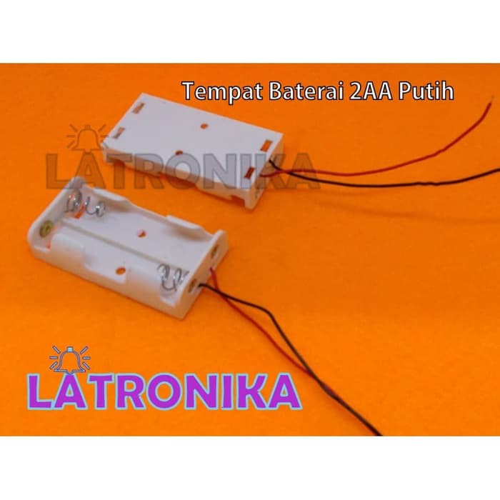 Promo Tempat Baterai AA Isi 2 AA x 2 Battery Holder 2xAA Box Batere A2 Limited