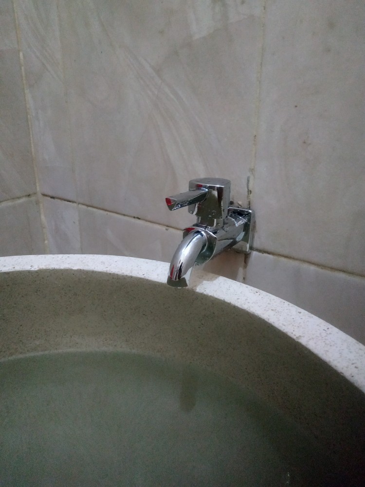 Vone 2416-55 Keran Kran Taman Air Single Wall Tembok Taman Chrome