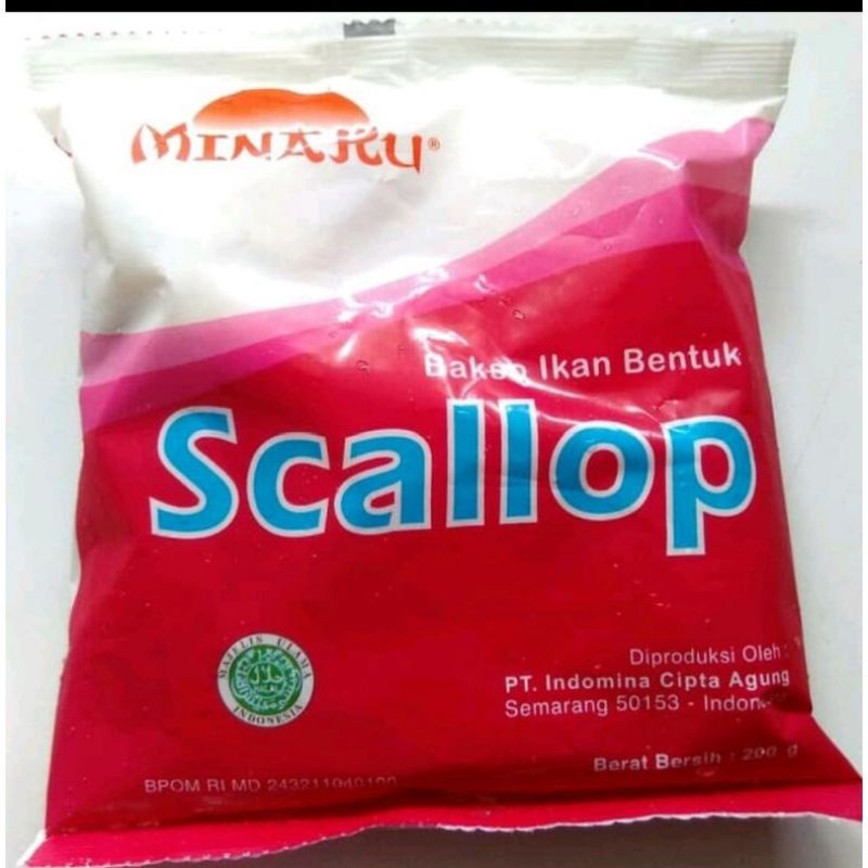 

Minaku Scallop Ikan 200gram