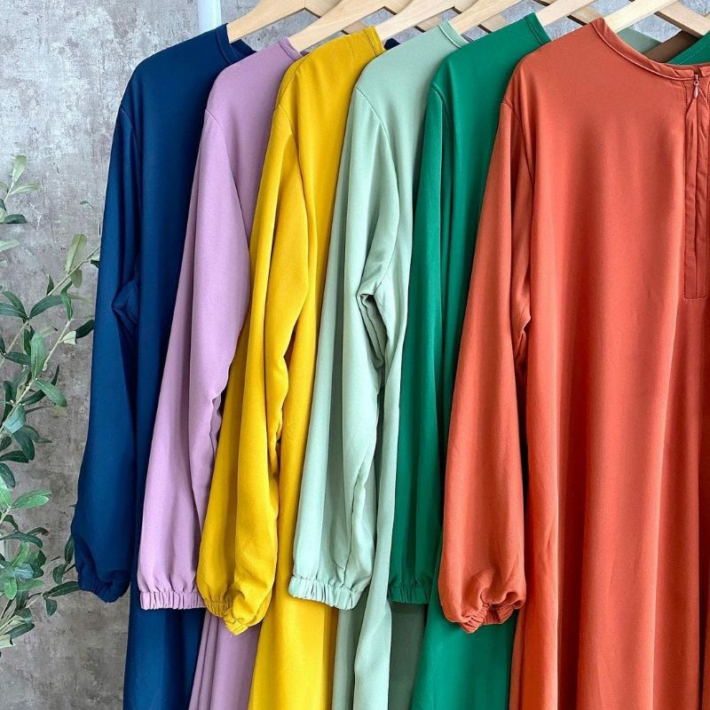 GAMIS MALAYSIA POLOS /MELAYU POLOS | CERUTY PREMIUM | GAMIS TERBARU ko