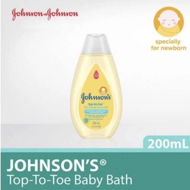 Johnson’s Baby Top to Toe Bath 200ml - Johnson Sabun Mandi Bayi