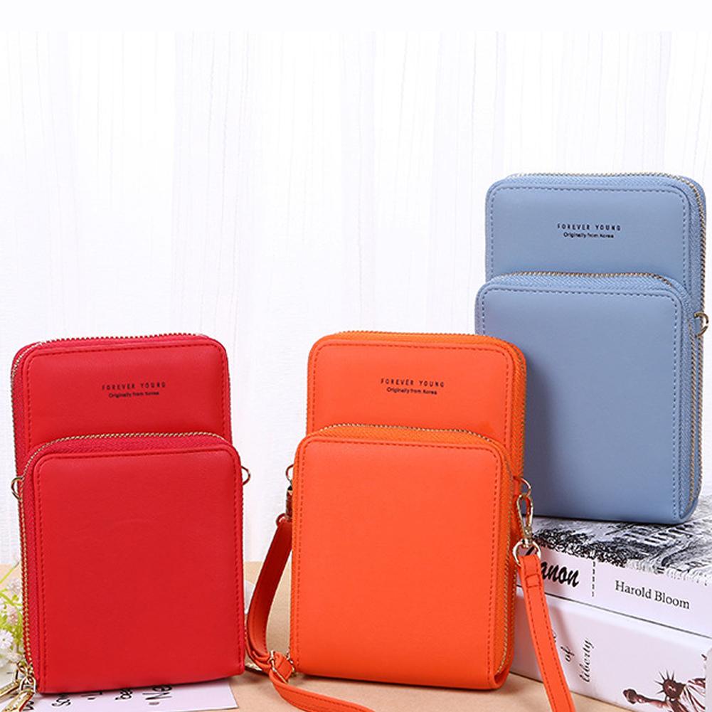 Tas selempang slingphone - Dompet tali panjang - tas 3resleting 9044