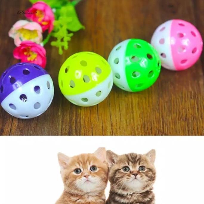 Mainan bola lonceng buat Kucing persia peaknose kampung dome anjing