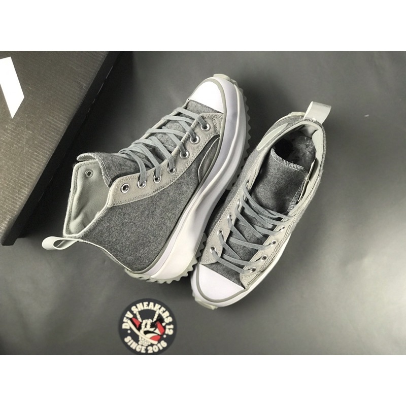 grey run star hike converse