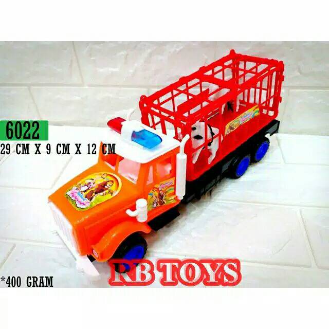 MAINAN TRUK ANIMAL ISI HEWAN TRUK HEWAN KANTONG