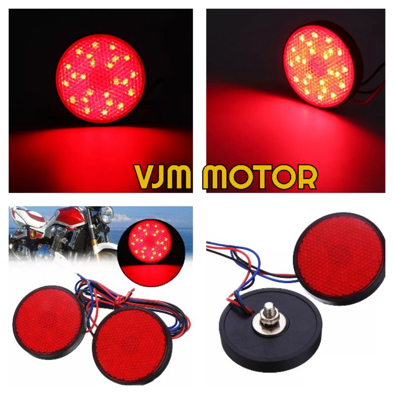 Lampu warning LED bulat motor Nmax semua motor dll