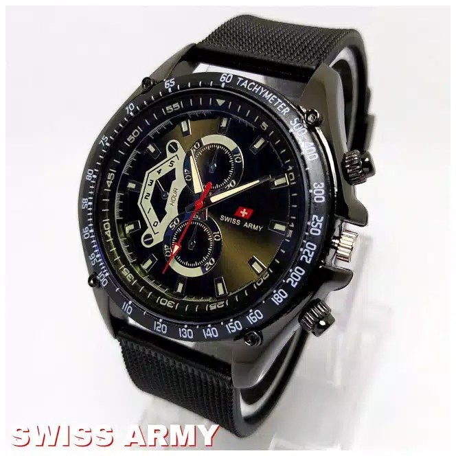 Jam Tangan Pria Watch Keren Terbaru Murah COD Fashion F4Q8 JAM TANGAN PRIA MURAH TERBARU SWISS ARMY 