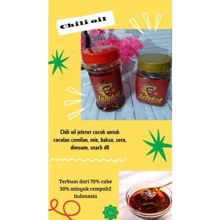 

Chili Oil/Cabe dengan Minyak Rempah