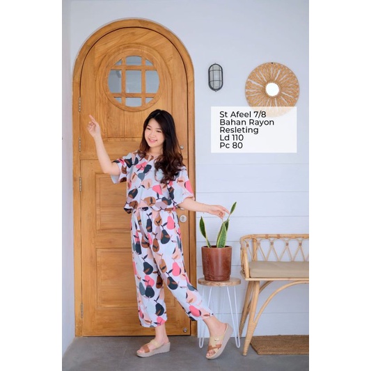 SETELAN RAYON ONESET RAYON PREMIUM SETELAN 7/8