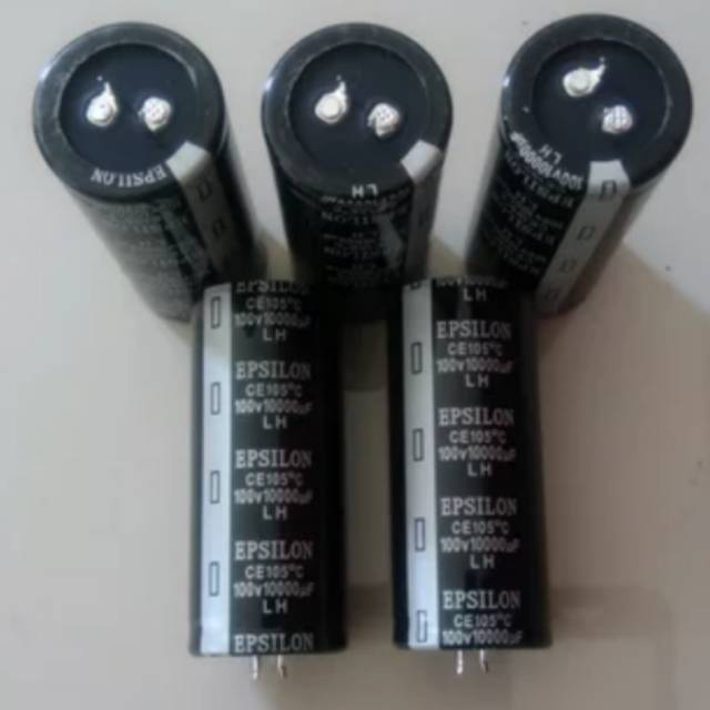 ELCO 100 v 10000uf EPSILON 10000uf 100v  ORIGINAL