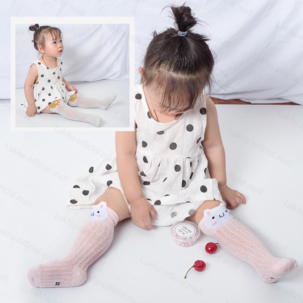 Lakhu kaos kaki panjang bayi anak motif/kaus kaki panjang bayi /baby socks  anti nyamuk