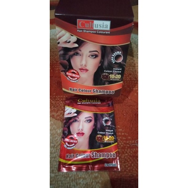 Hair Colour Shampoo - Dark Brown Cultusia