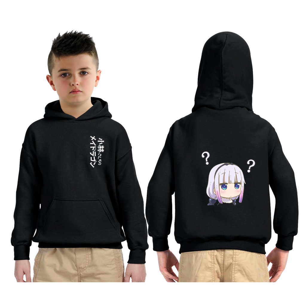 JAKET HOODIE ANAK ANIME KANNA KAMUI MISS KOBAYASHI'S