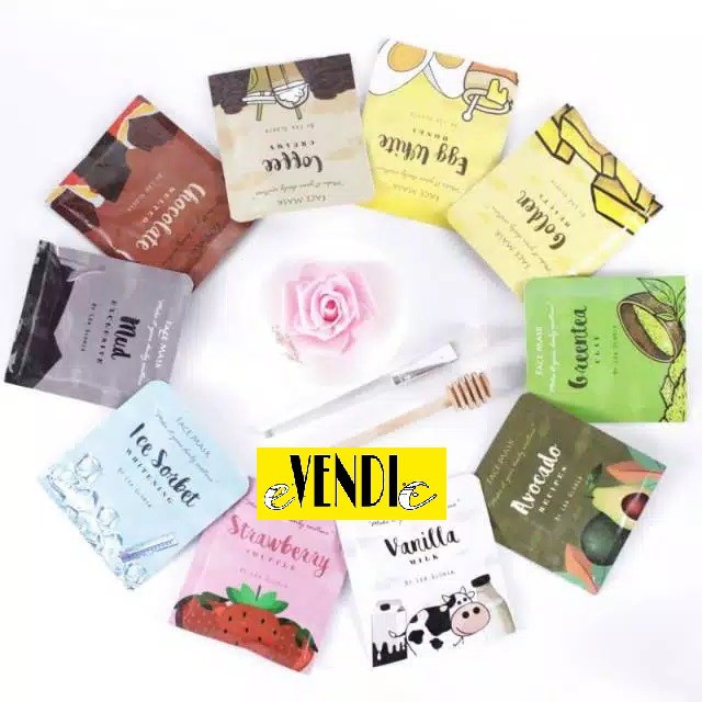 MASKER LEA BUBUK BY LEA GLORIA 20GRAM BPOM/ 10GRAM TRAVEL SIZE