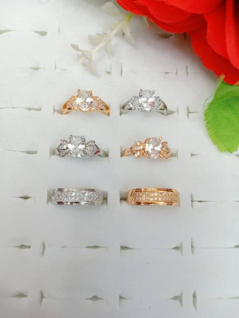 Xuping cincin Mata D-F