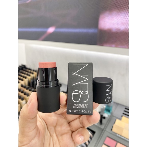 NARS BLUSH MULTIPLE ORGASM BLUSH ON + EYESHADOW + LIP 100% ORIGINAL travel size