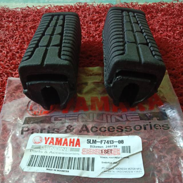 KDM_24 Karet Bastep/Bar Step/Footstep/Foot Step Depan RX King Jupiter MX F1ZR/Vega Force 1Jupiter-5LW