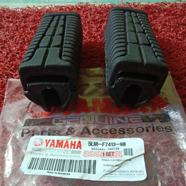 KDM_24 Karet Bastep/Bar Step/Footstep/Foot Step Depan RX King Jupiter MX F1ZR/Vega Force 1Jupiter-5LW