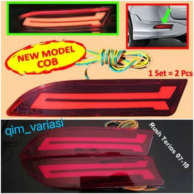 lampu led bumper Rush Terios 2007 2008 2009 2100