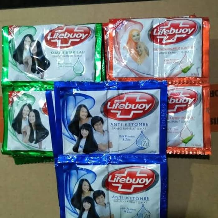 Shampo lifebuoy sachet