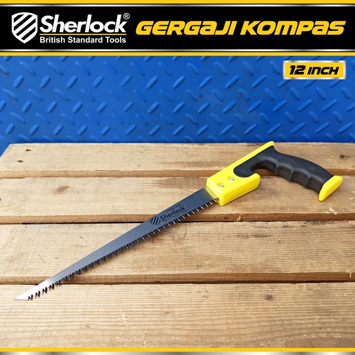 Gergaji Kompas Original Sherlock Gergaji Serba Guna 12&quot; inch