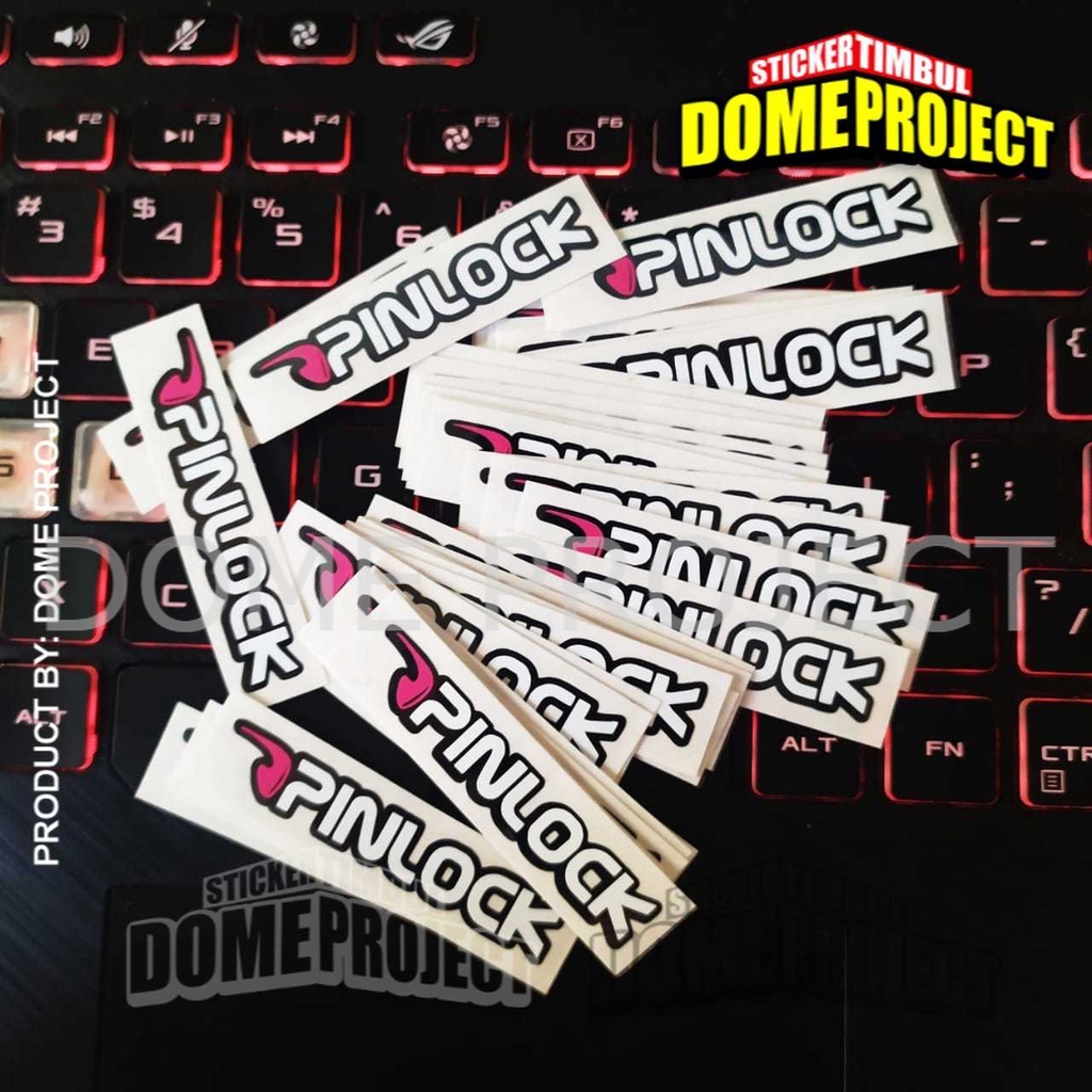 STIKER MOTOR KEREN PINLOCK STIKER CUTTING STIKER HELM AKSESORIES HELM KYT STIKER KACA HELM STIKER MOTOR