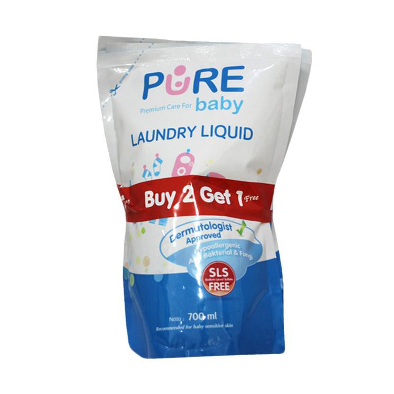 Laundry detergent Pure BB Laundry 700ml Refill Buy 2 Get 1