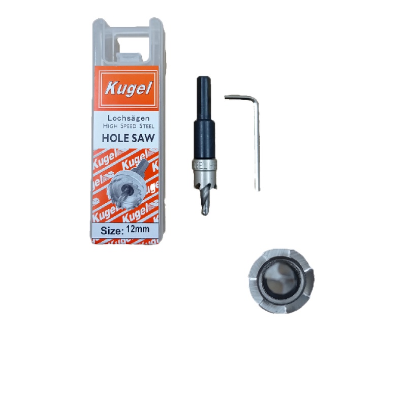 Hole Saw Besi 12mm / HoleSaw Besi 12mm / Mata Bor Besi 12mm KUGEL
