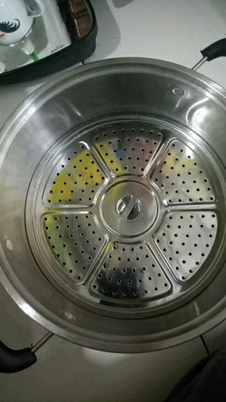 Panci Kukus /dandang Langseng Panci Serbaguna Panci Multifungsi Steamer Stainless Muliya 22 Cm