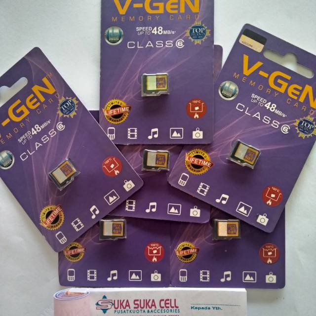 MEMORI VGEN GROSIR 4GB CLASS 6