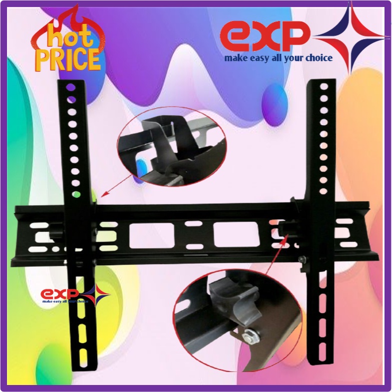 Garansi COCOK!! Bracket TV HISENSE 42&quot; s/d 55&quot; Waterpas adjustable position