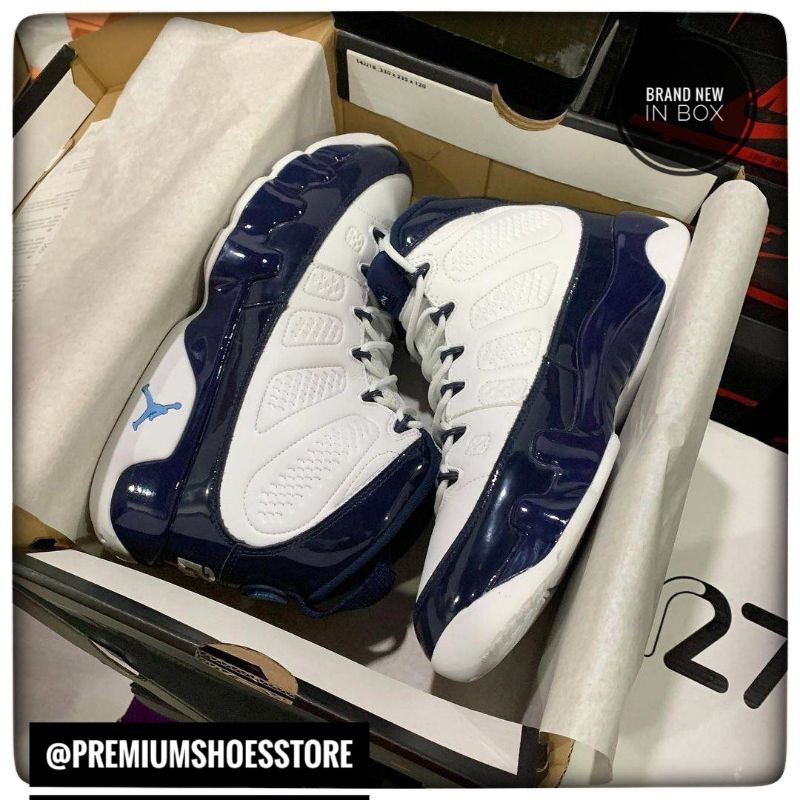university blue 9s