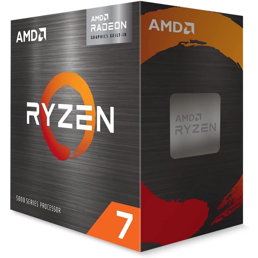 AMD Ryzen 7 5700G 8-Core, 16-Thread with Radeon Graphics