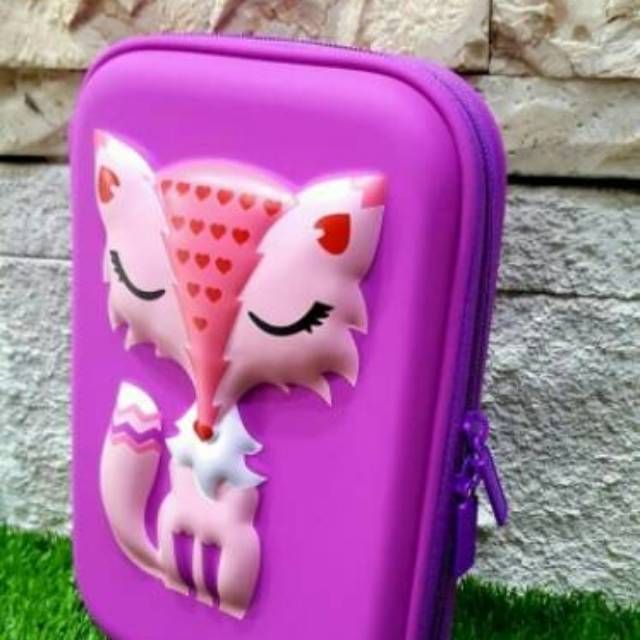 

Pencil Case Tempat Kotak Pensil Organizer Hard Case - Smiggle look alike