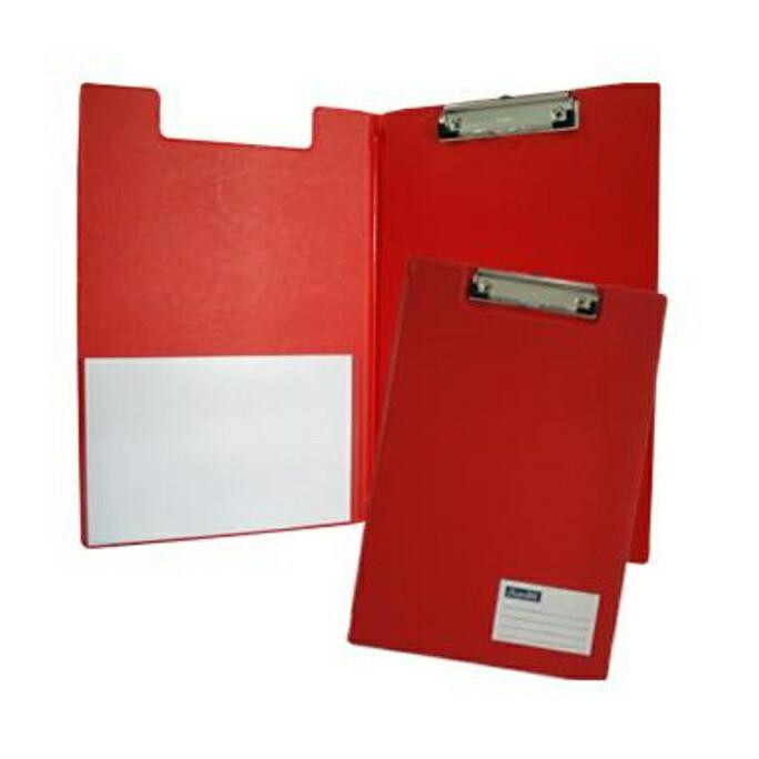 

Cuci Gudang Awal Tahun Clipboard /papan jalan A4 dengan cover Bantex free pen Diskon