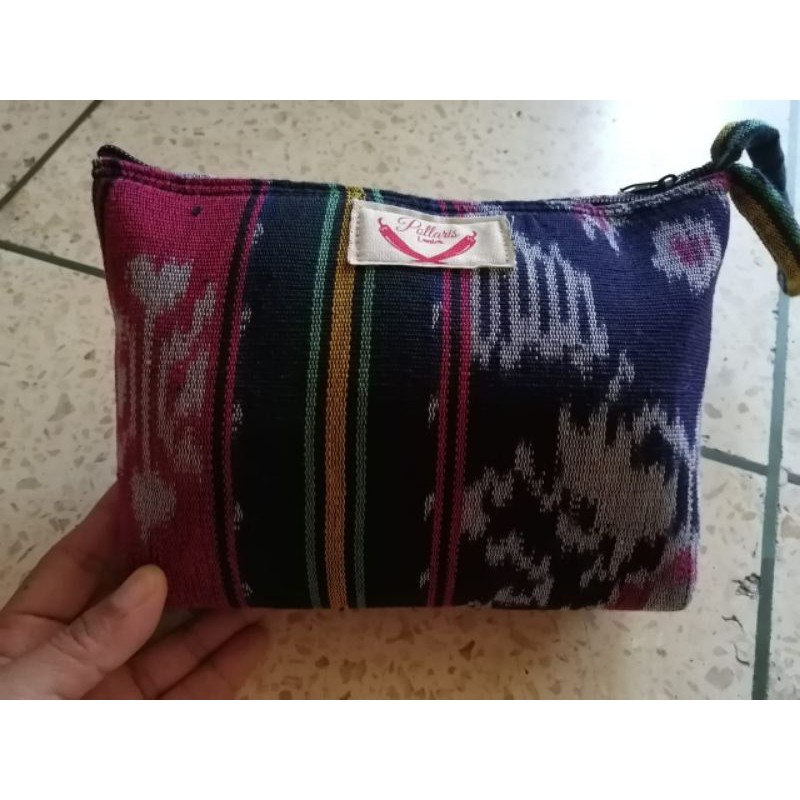 Dompet Tenun Pouch Tenun Murah Meriah, Bahan Tenun Lombok