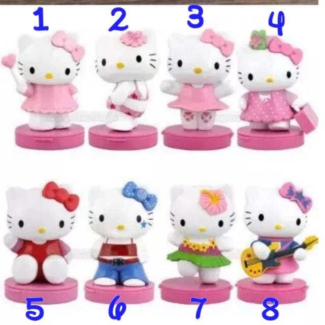 Figure set HELLO KITTY BIKINI