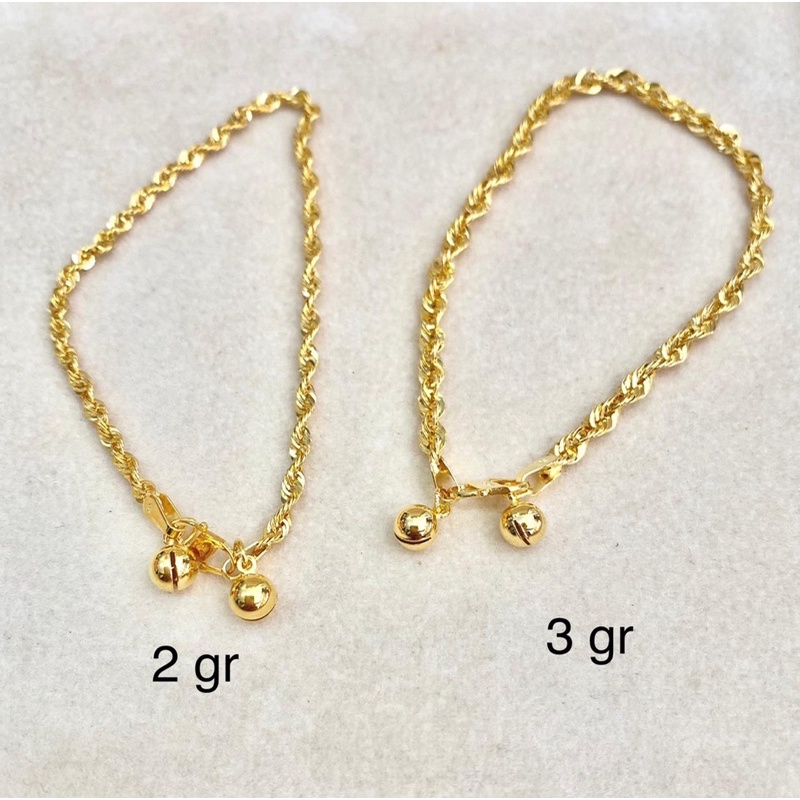 Gelang Dewasa Tambang Starlight Emas 22 kadar 700