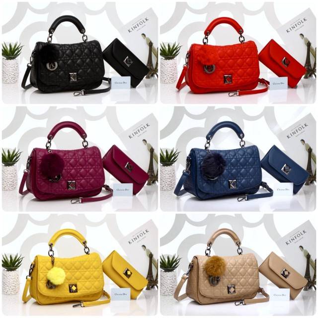 Tas christian d qc./vl./sc. 8851 set with clutch