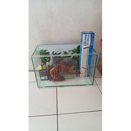 paket lengkap aquarium