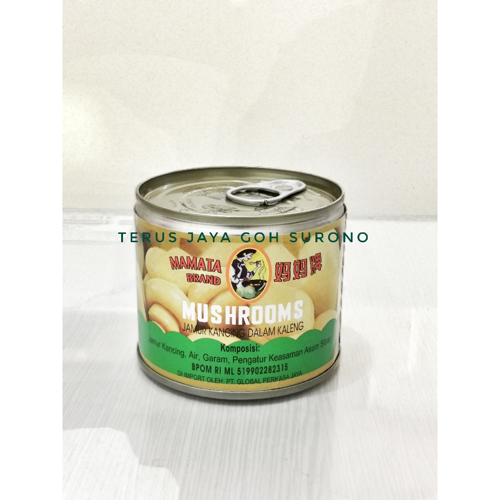 

Jamur Kancing dalam Kaleng Mamata Brand Mushroom