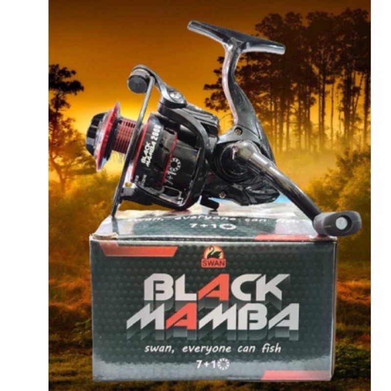 REEL CASTING SPINNING BLACK MAMBA