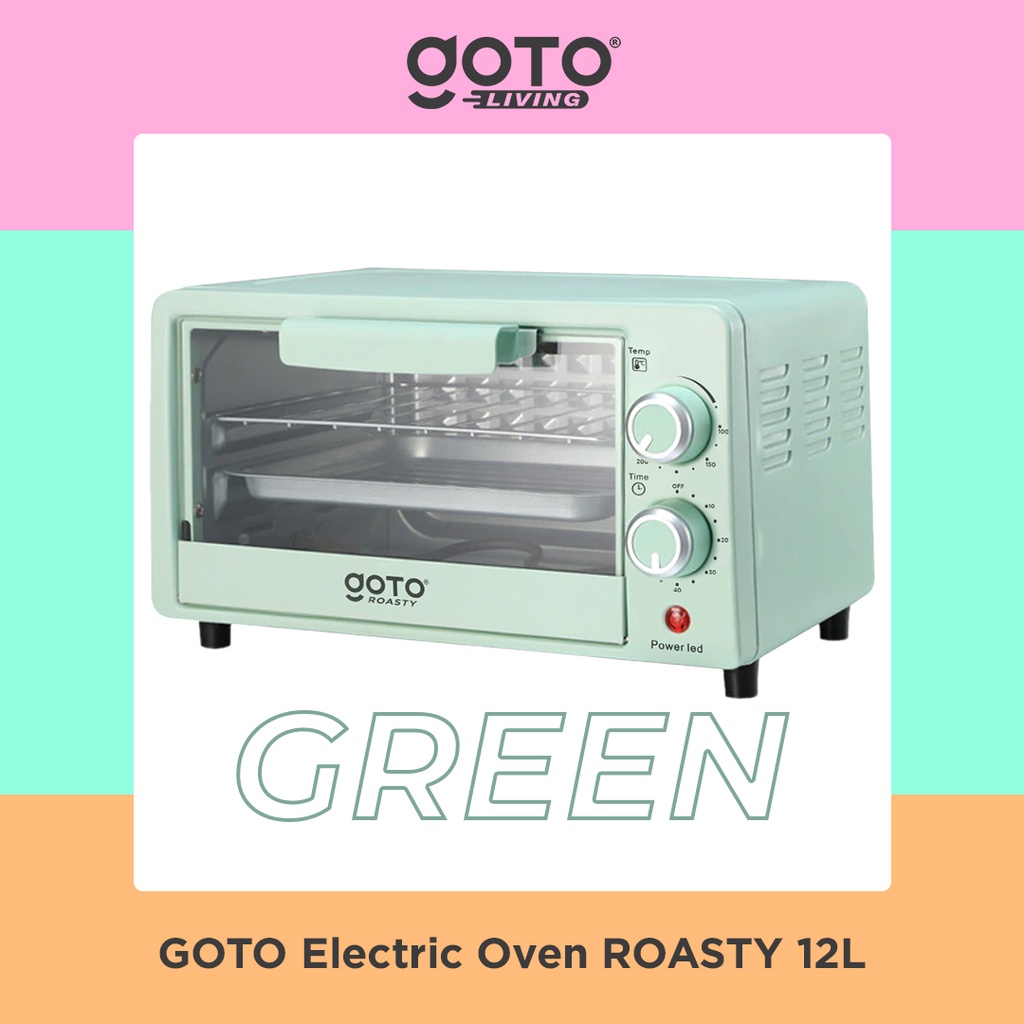 Goto Roasty Electric Oven Microwave Penghangat Makanan Listrik 12L Image 6