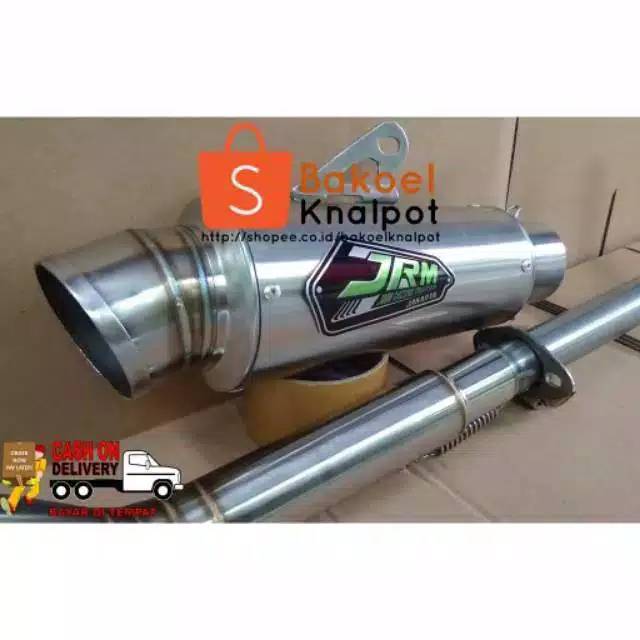 KNALPOT JRM LEHER KOLONG BEBEK VEGA JUPITER Z SUPRA X SUPRA 125  KHARISMA C70