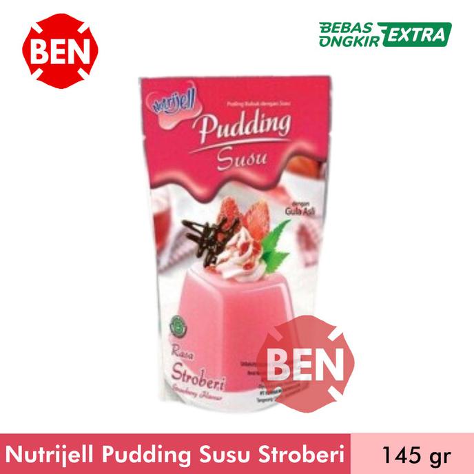 

Nutrijell Pudding Susu Stroberi 145g 145gr - Puding Strawberry Merah TERLENGKAP Kode 438