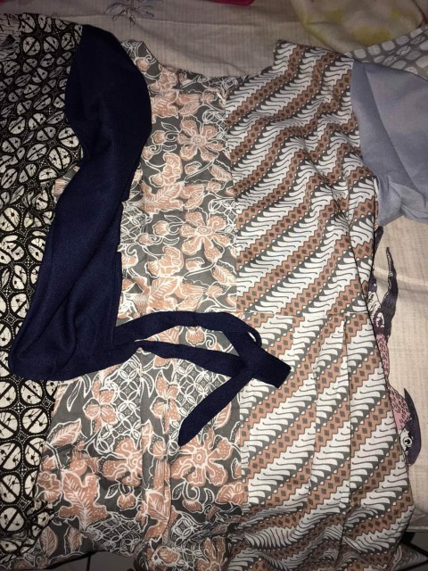 New Blouse Batik Kombinasi Moscrape Atasan Wanita Ekslusif Design