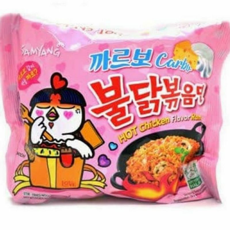 

Samyang Buldak Carbo Mie Samyang Pink Ramen Carbonara 130 gr
