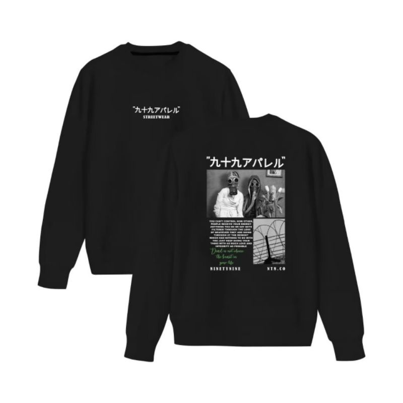 sweater crewneck cowok cewek distro / switer crownek pria wanita distro / sweter kronek pria wanita 